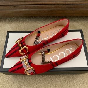 Authentic brand new Gucci ballet flats.